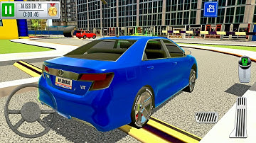 Multi Level 7 Car Driving Simulator #4 Sedan Car Parking! Android gameplay