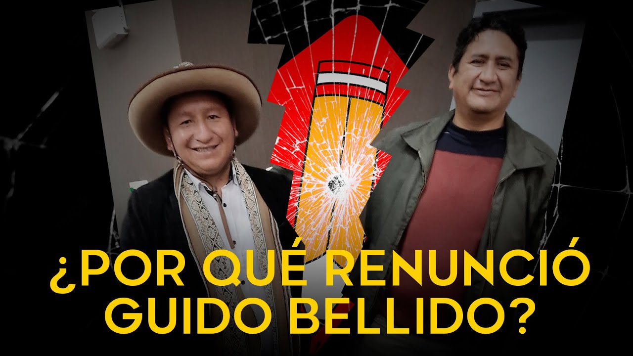 ¿Por qué renunció Guido Bellido a Perú Libre?