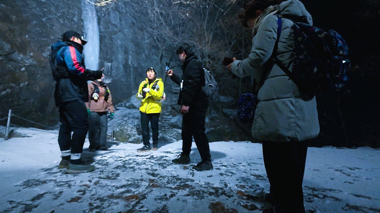 [금오산]  일몰산행 중 저체온증 할머니 만났습니다... 2부 完 (2/2)