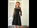 Elegant black mesh dress for parties perfect Shop via link in bio#AmazonFinds  #GirlsDressal