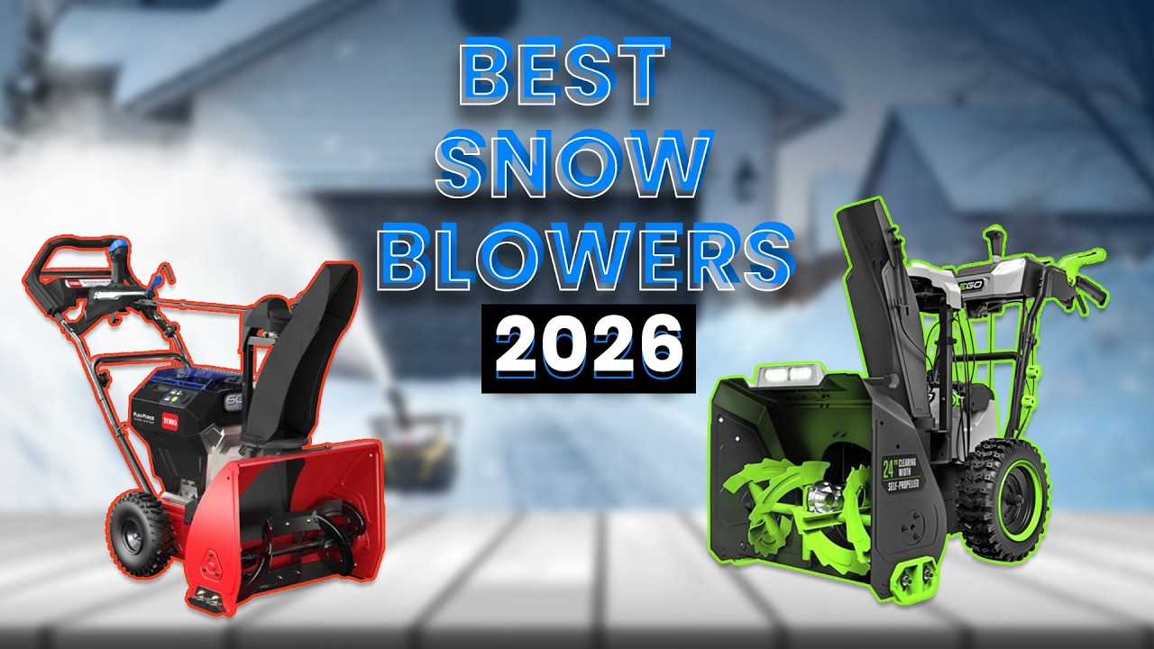 Best Snow Blowers 2026 - The Only 7 You Should Consider Today - YouTube