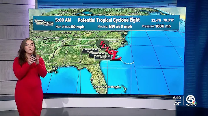 WPTV First Alert Weather tropical forecast, morning of Sept. 16, 2024