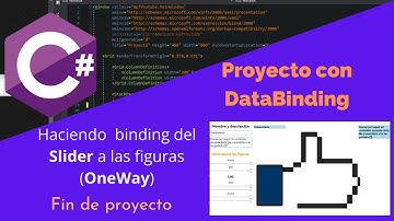 Curso WPF con C# - 10. Modificando el valor con Data Binding. (Proyecto con Binding 4/4)