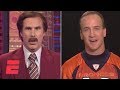 Ron Burgundy interviews Peyton Manning on SportsCenter | ESPN Archive