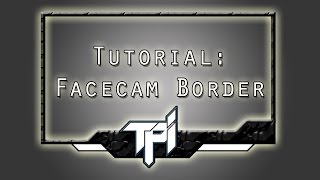 How To Make Facecam Border in Photoshop CS6  | Tutorial