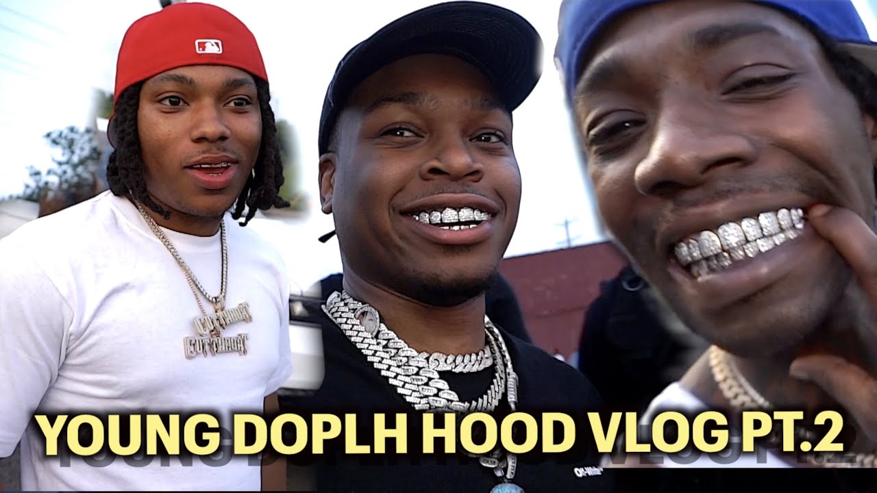 YOUNG DOLPH HOOD при участии KEY GLOCK, KENNY MUNEY и других! Видеоблог South Memphis Hood, часть 2