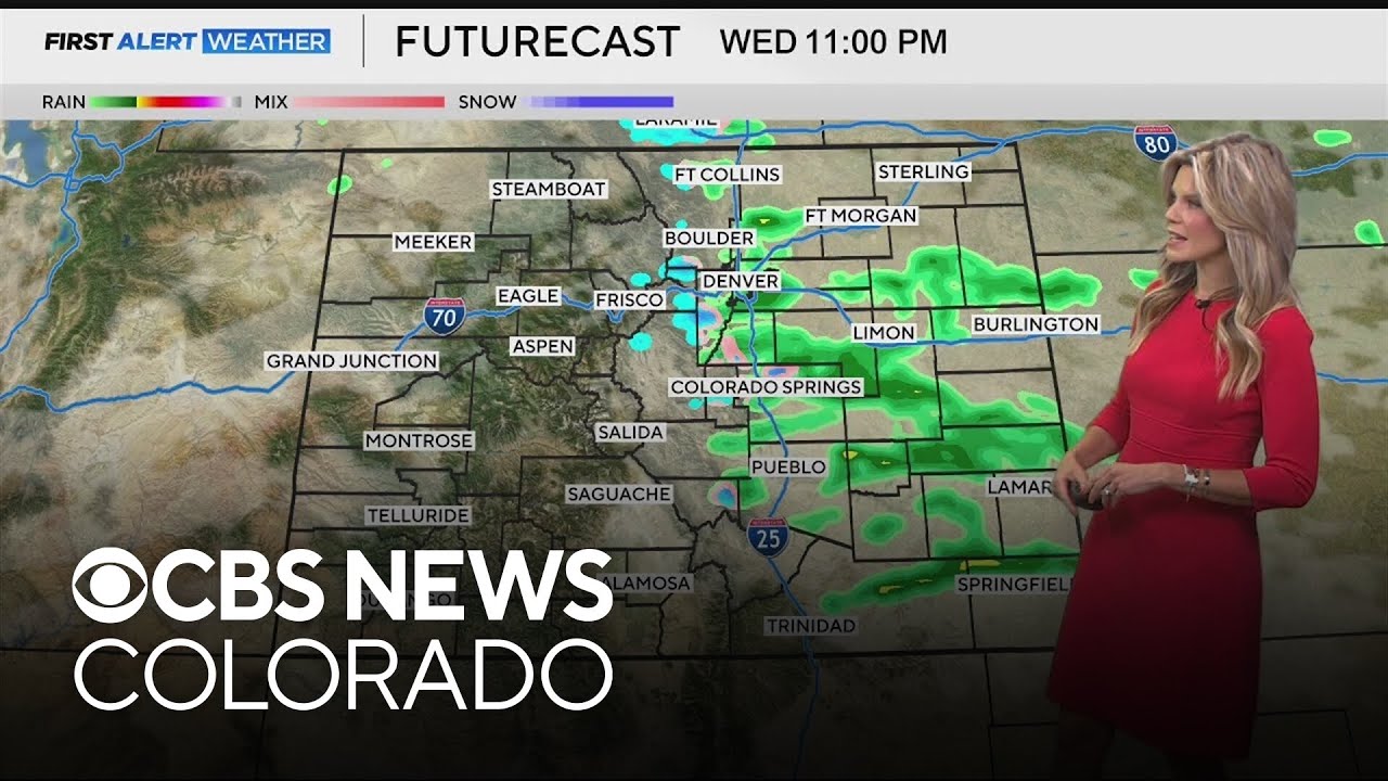 More wet weather on the way for Denver and much of Colorado - YouTube