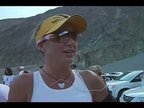 2008 Badwater: Shanna Armstrong at Start: Adventur...