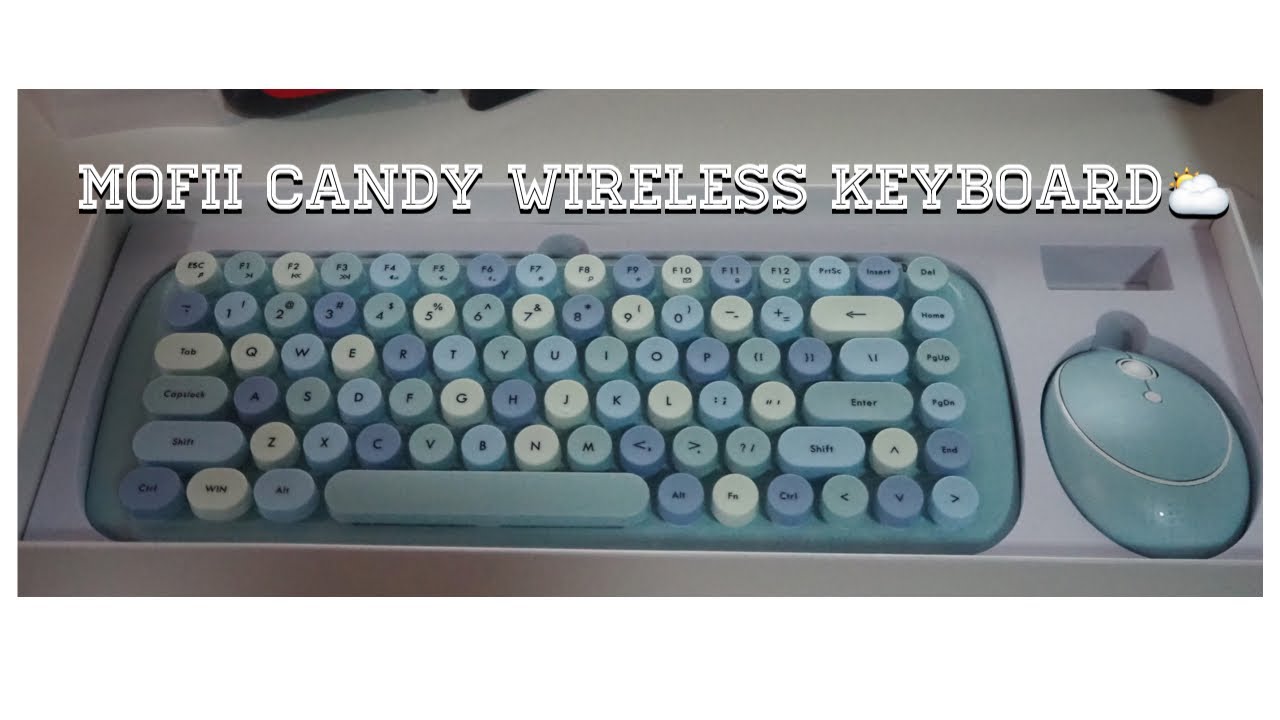 unboxing MOFii candy wireless keyboard (Shopee)