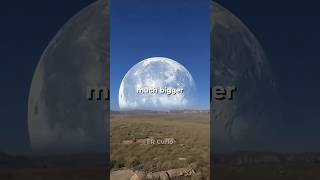 What If the Moon Doubled in Size? 🌕 #shorts #facts