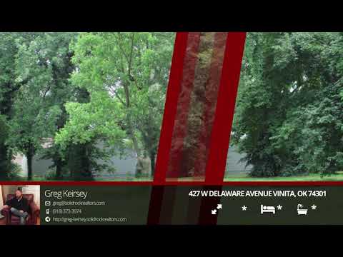 427 W Delaware Avenue, Vinita, OK home video tour
