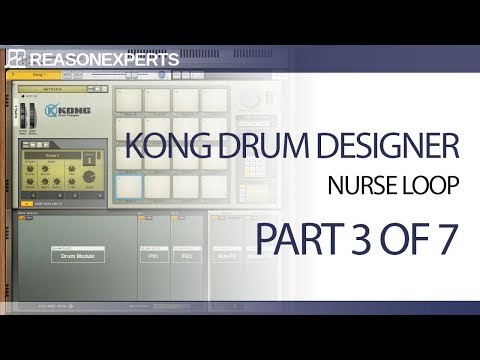 Kong drum designer - reason beginners guide - part 3 of 7