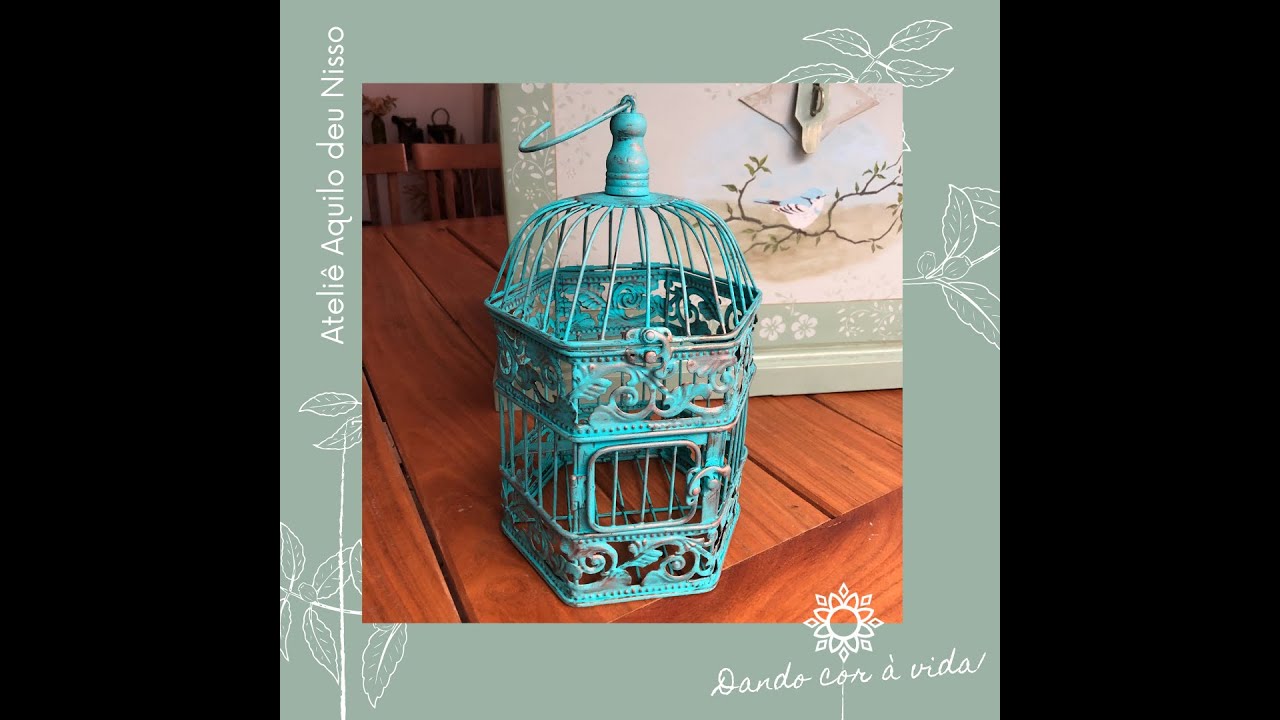 Pintura em metal - pátina