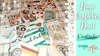 Huge Craftelier Haul  #craftelier #craftelierhaul #scrapbooking #cardmaking #journaling