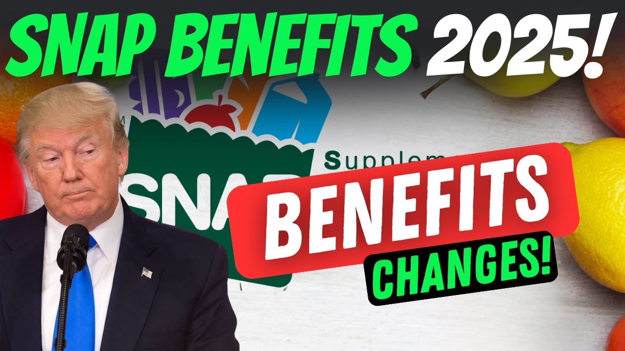 2025 SNAP Benefits Change | 42 Million People Impacted - YouTube
