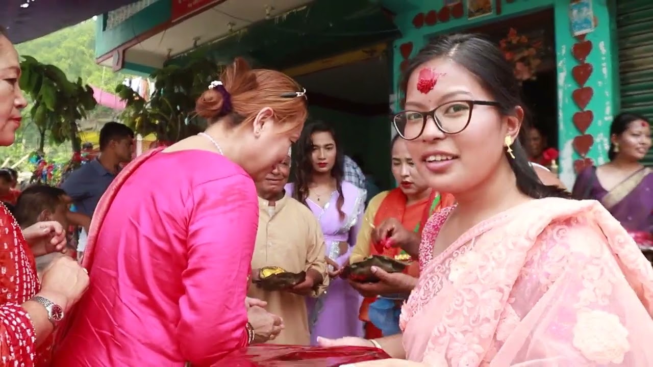 Wedding day, first day, Lalitpur and Nuwakot.