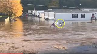Flooding in Boone, NC Oct 23 2017