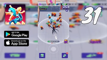 Alien Invasion RPG Idle Space Gameplay Walkthrough Part 31 - Level 6 (Android, IOS)