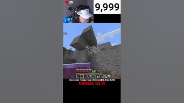 I Hit 10,000 Subscribers.. #minecraft #shorts #10000