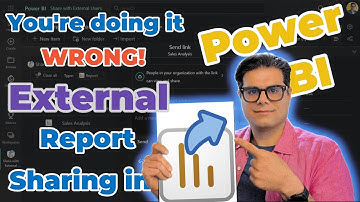 Sharing Power BI Reports with External Users the Right Way!