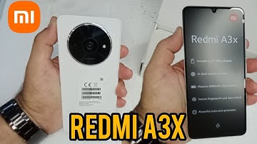 unboxing Xiaomi Redmi A3x , review, test camera, price, fiche technique