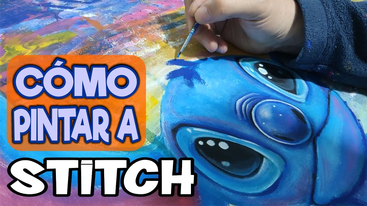 C mo Pintar A STITCH Con Estilo ARTE MODERNO Paso A Paso Acr lico c-mo-pintar-a-stitch-con-estilo-arte-moderno-paso-a-paso-acr-lico