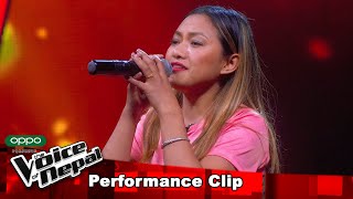 Nirmala Ghale 'Timro Nyano….'| Blind Audition Performance | The Voice of Nepal S3