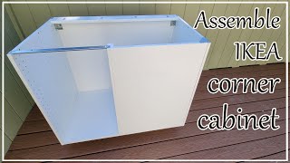 How to assemble IKEA corner cabinet by MaxPlus 20,857 views 2 years ago 5 minutes, 25 seconds