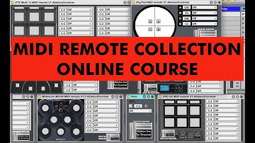 MIDI remote Max for Live devices for Ableton Live