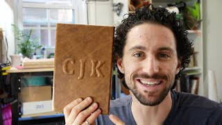 DRAMATIC Leather Embossing with 3D Printed Dies