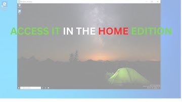 🔧How To Access Windows Sandbox✅ In Windows 11 HOME Edition