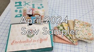 Sew Sampler April 2024 Fat Quarter Shop unboxing