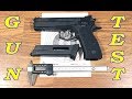 GUN TEST пневматического пистолета ASG (KJW) CZ 75 SP-01 Shadow Target II