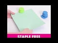Staple Free Stapler
