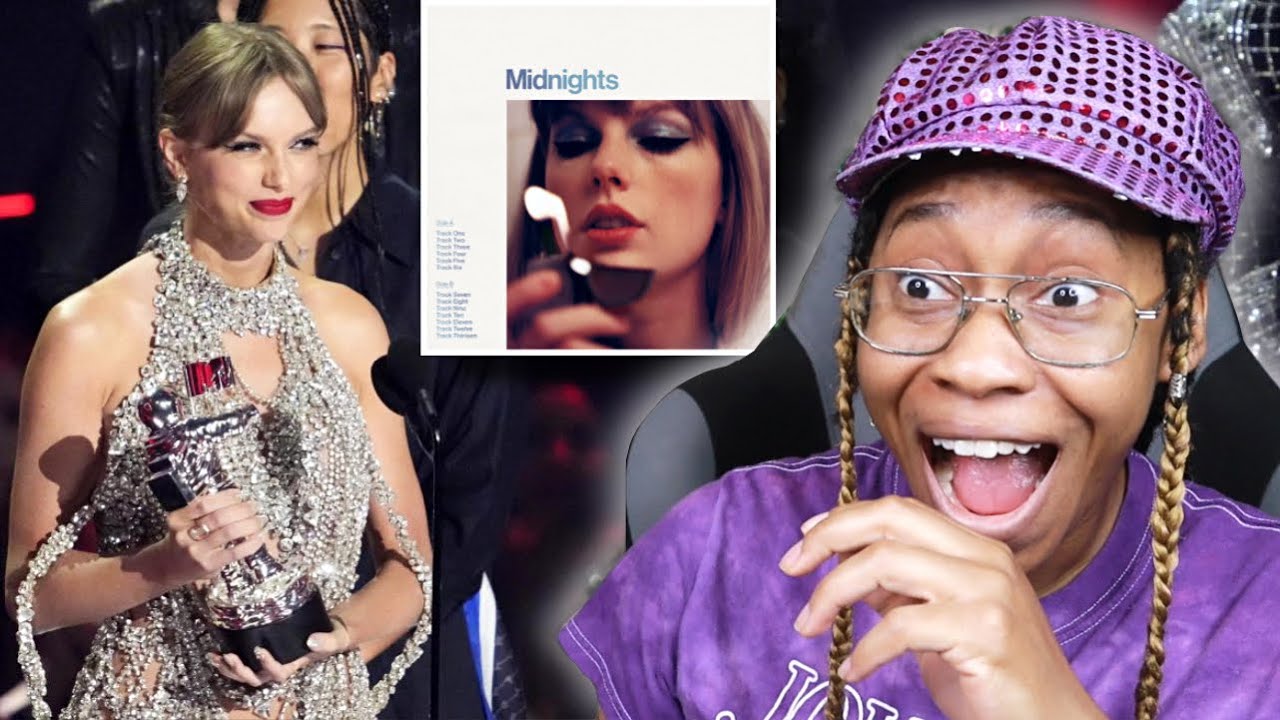 TAYLOR SWIFT VMA 2022 SPEECH & "MIDNIGHTS" ALBUM COVER REACTION! (I AM