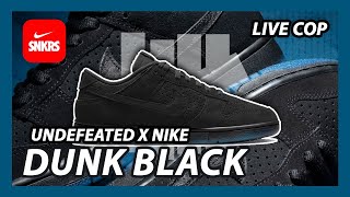 Dunk Low x UNDEFEATED5  22/9 l Live Cop | NIKE SNKRS MY | Episodes 30