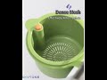 SKYTONE Kitchen Sink Drain Basket, Double Layer Strainer Food Waste #trending #explore #shorts