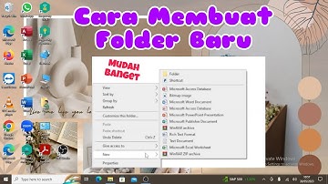 Cara Membuat Folder Baru dengan Mudah di Laptop atau PC || Terbaru 2023