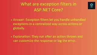 DotNet Interview Questions – Part 15 | Logging, Monitoring &amp; Production Readiness