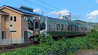 [今日もブツ6!]E721系0番台6両編成 愛子〜陸前落合間