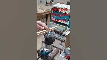 Picture frame #diy #wood #woodworking