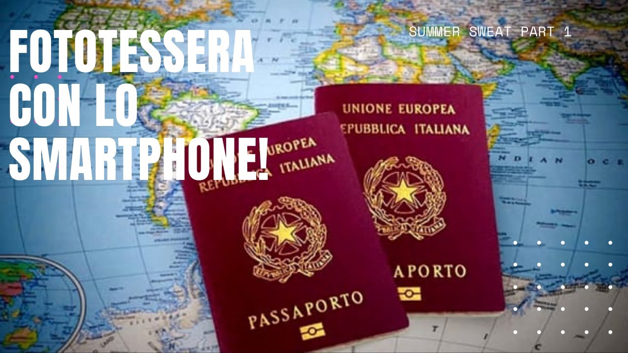 Foto Tessera Perfetta in Due Minuti!!