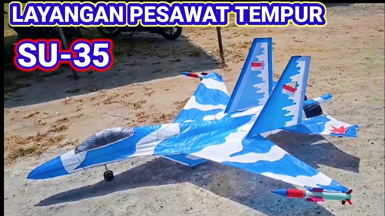 tutorial tali goci dan tips menyampul layangan pesawat tempur dan tes terbang.