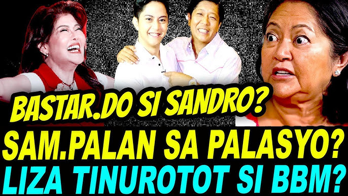 GULO SA PALASYO? IYAK NG IYAK SI LIZA? BBM HINDI ANAK SI SANDRO! IMEE MARCOS PINAGTAWANAN SI SANDRO
