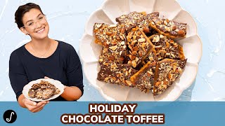 Holiday Chocolate Toffee Recipe (GREAT for gifting!) screenshot 5