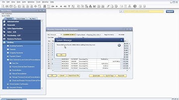 Business One Training Easy Rec Correcting Errors