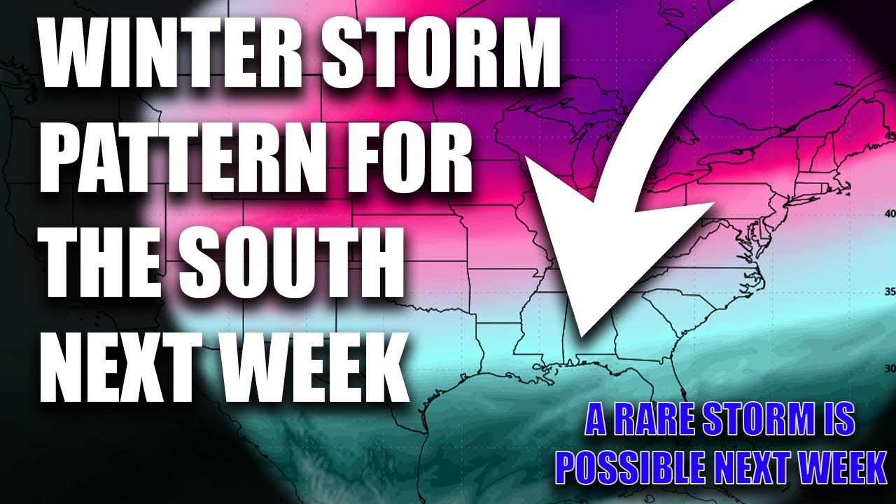 Winter Storm Risk Is Increasing By The Day For The South Next Week ...