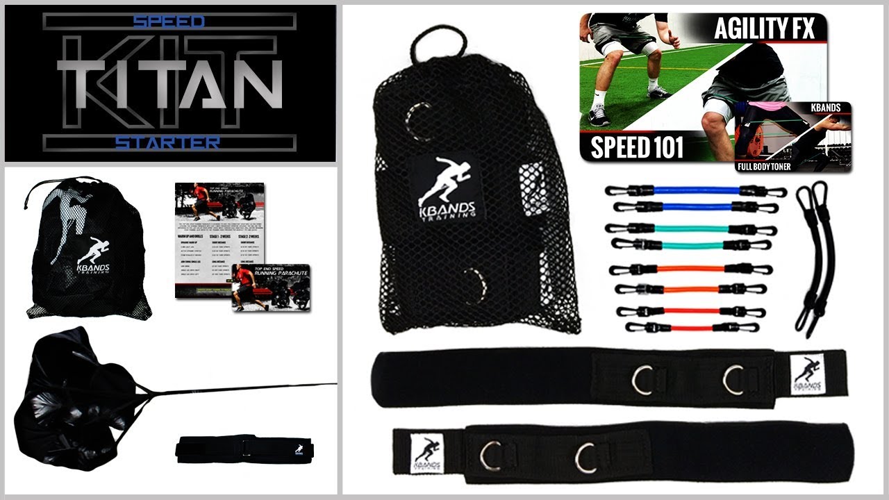 Kband | スピードとストレングスレッグレジスタンスバンド | Speed 101とAgility FXデジタルトレーニング