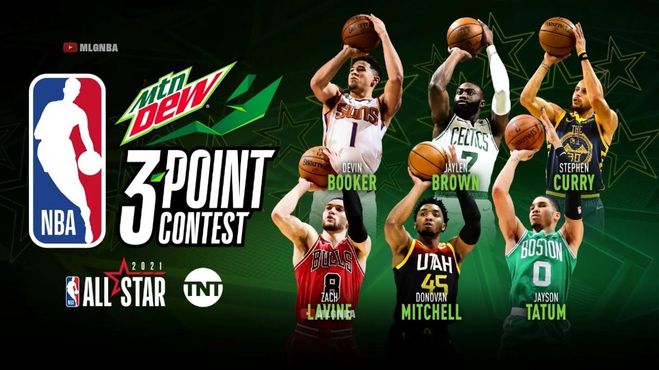 NBA AllStar 3point contestants YouTube