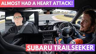 Toby Price Scares Me in the 280kW Subaru Trailseeker!